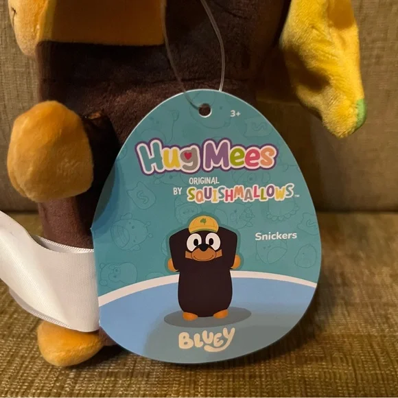 Bluey Snickers Hugmees Squishmallow NWT - Picture 9 of 12